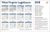 2018 Legislative Calendar