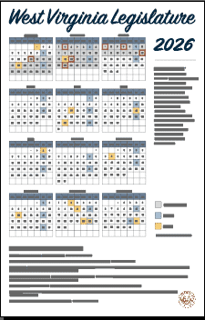 2026 Legislative Calendar